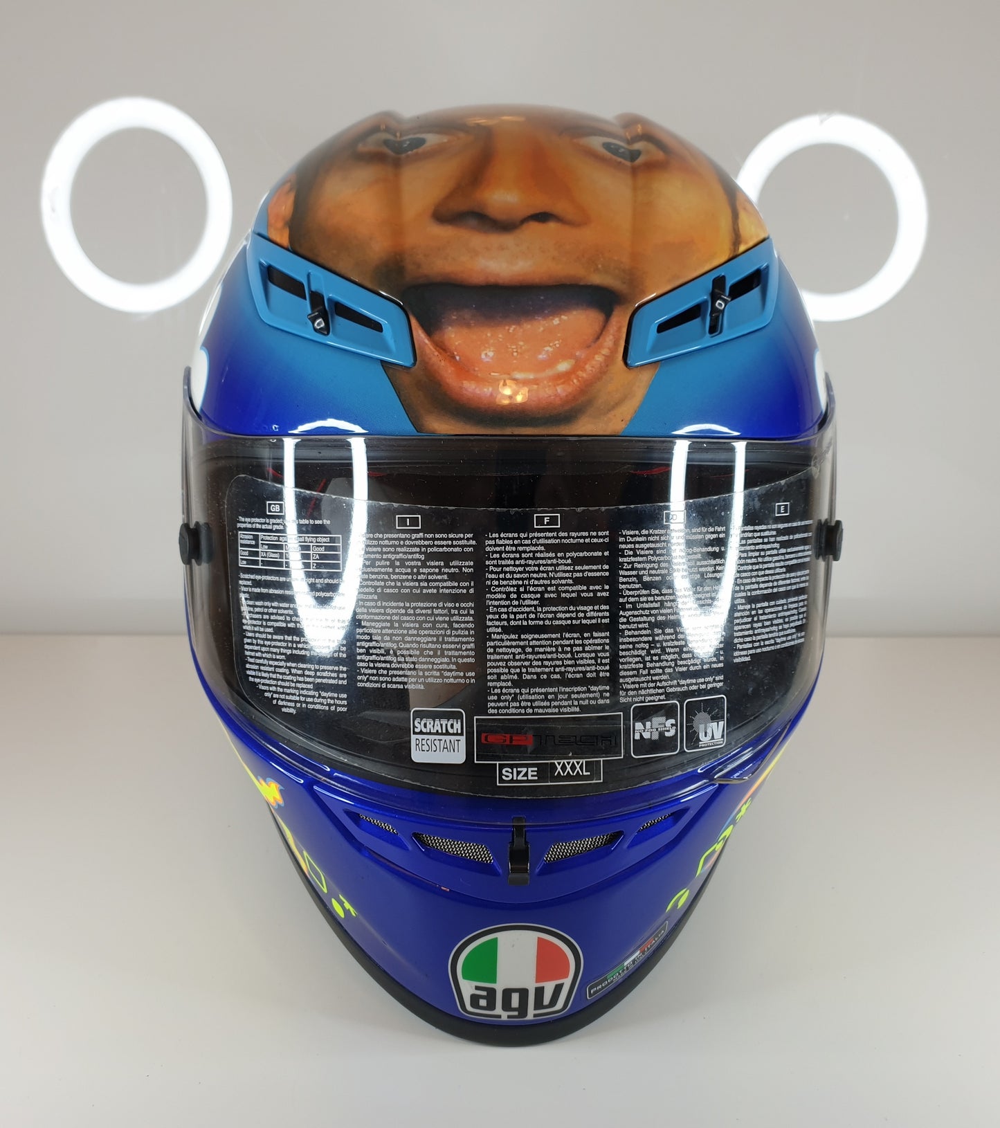 AGV GP-Tech Valentino's Face Mugello 2008