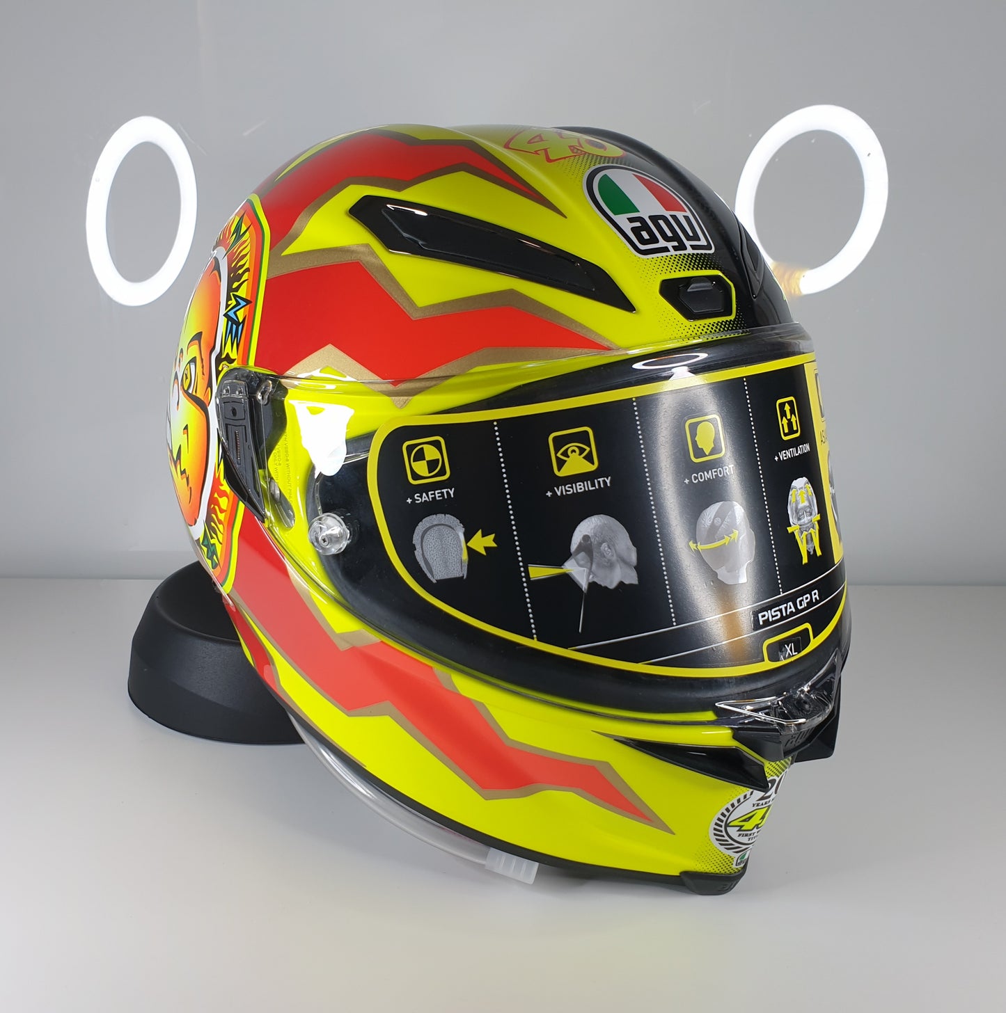 AGV Pista GP R 20 Years Rossi XL