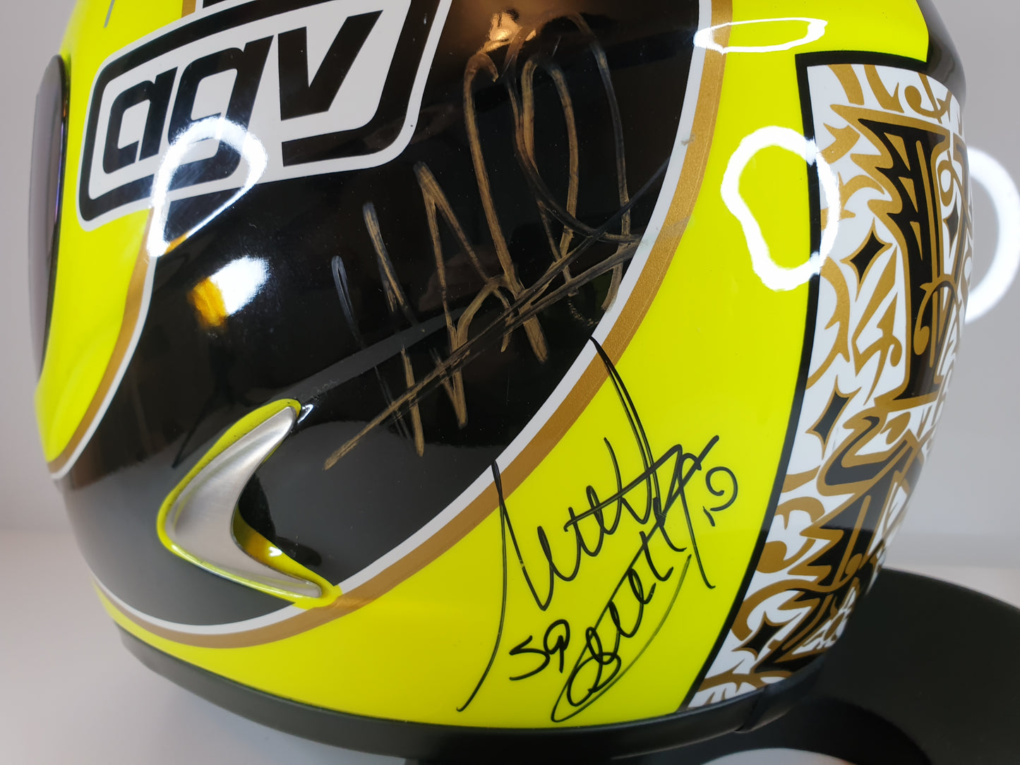 AGV Ti-Tech Gothic Marc Marquez Signed