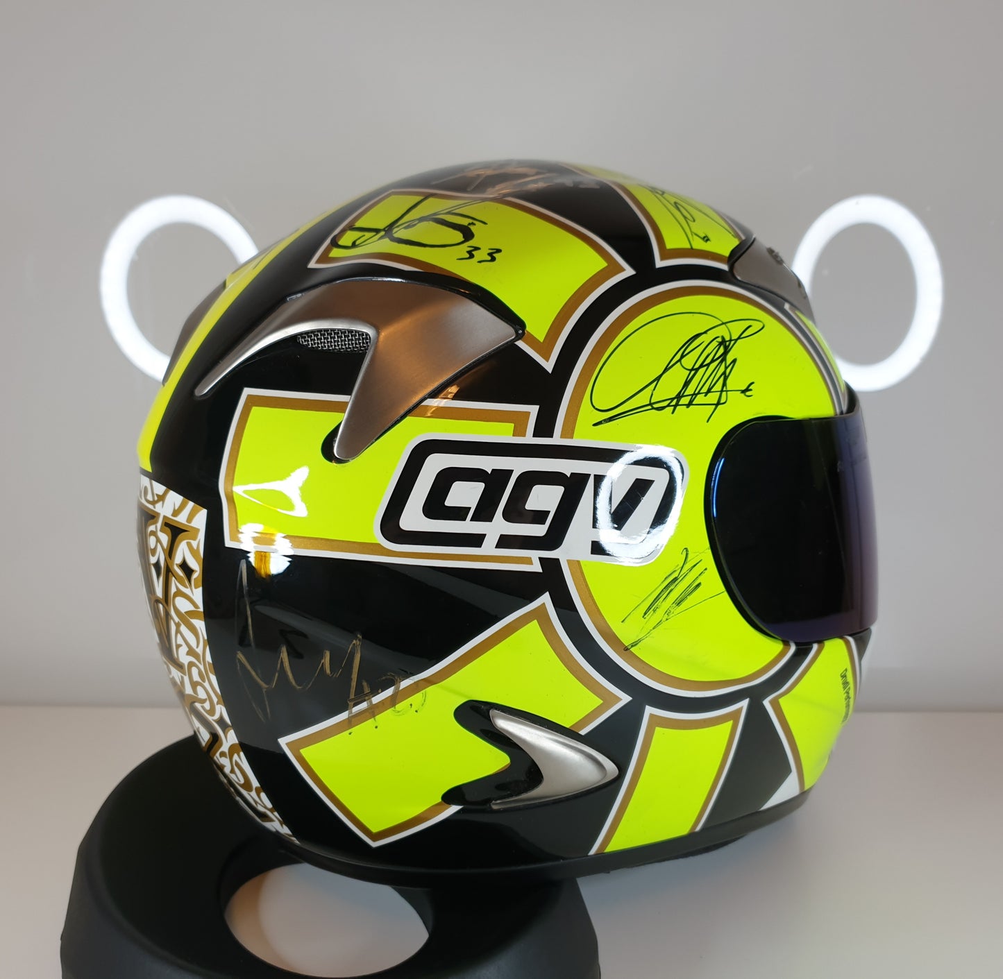 AGV Ti-Tech Gothic Marc Marquez Signed