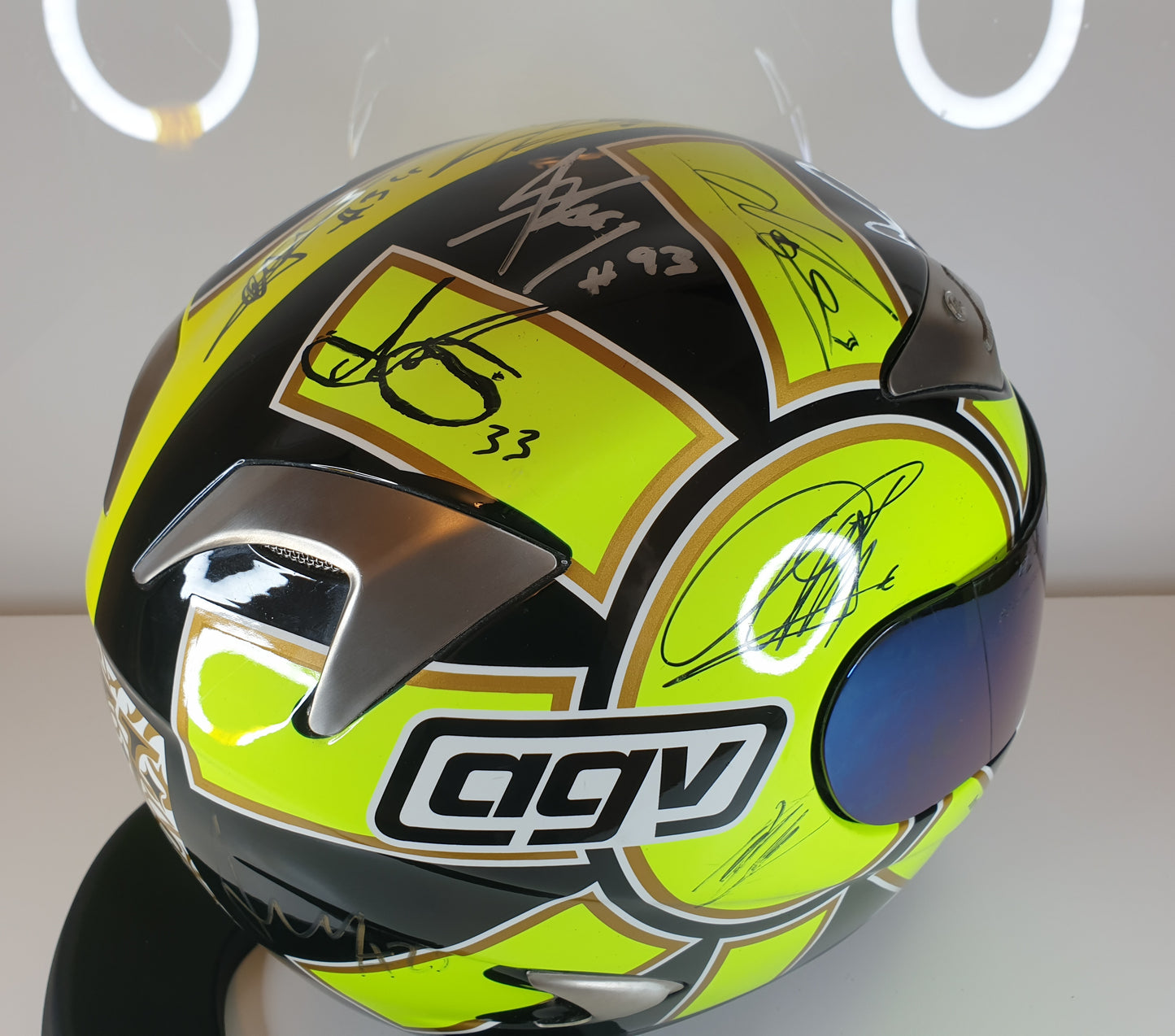 AGV Ti-Tech Gothic Marc Marquez Signed