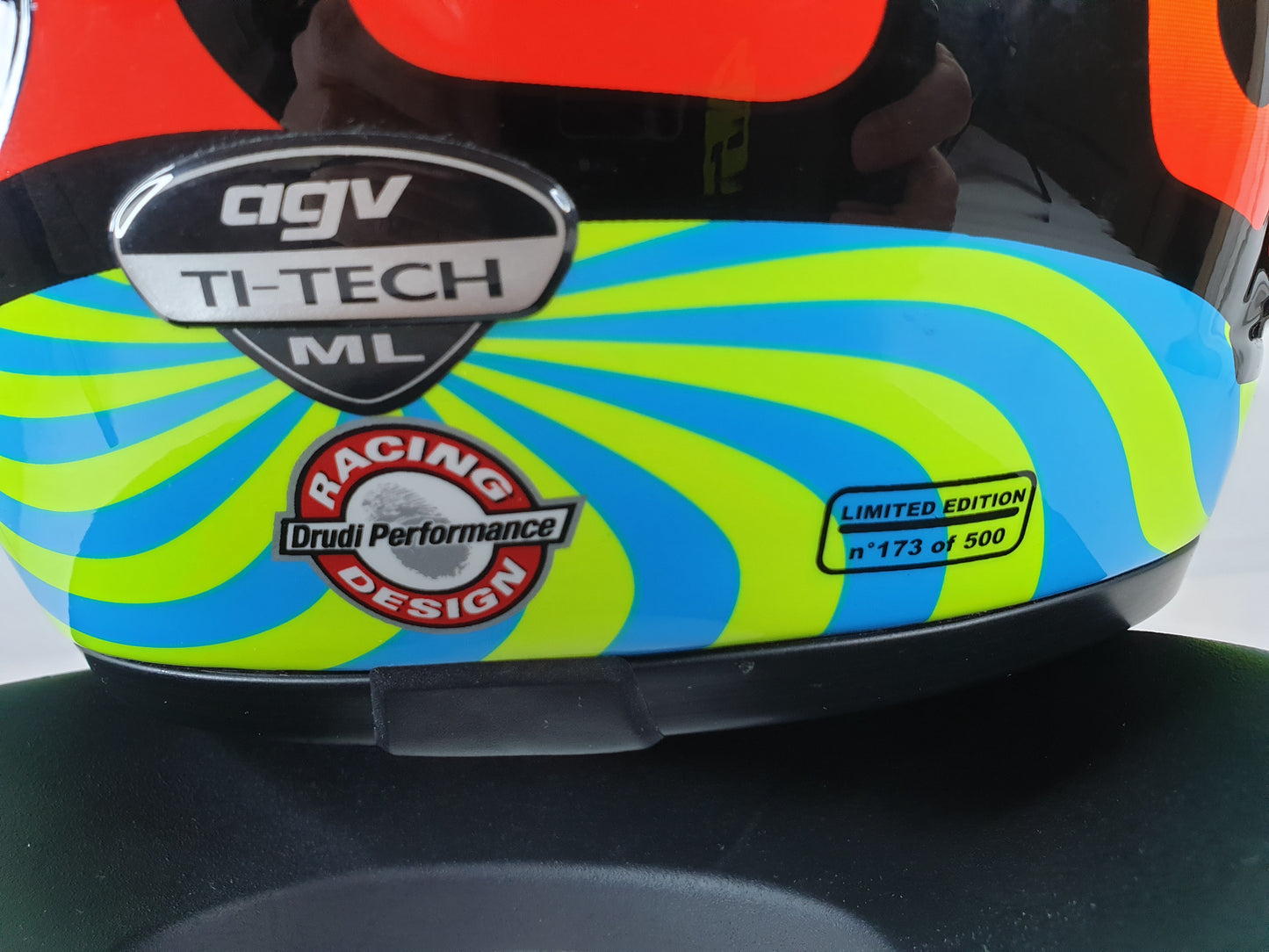 AGV Ti-Tech Valencia 2003 Signed