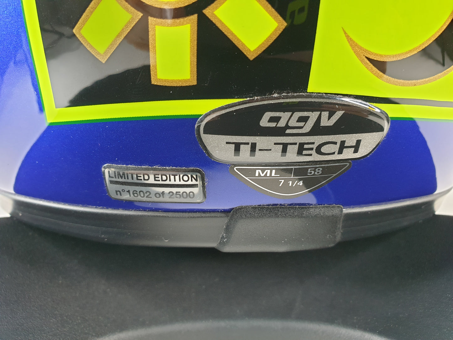 AGV Ti-Tech Mugello 2007 Valentino's Heart Signed