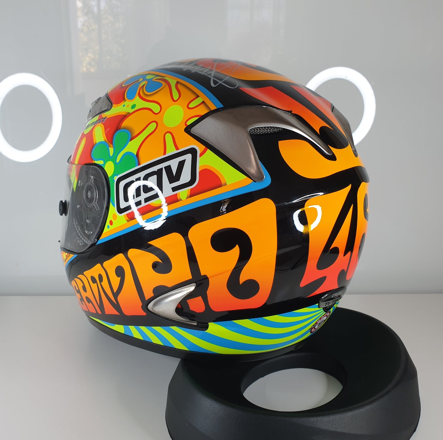 AGV Ti-Tech Valencia 2003 Signed