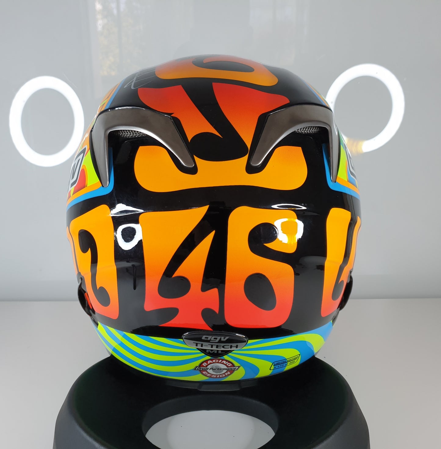 AGV Ti-Tech Valencia 2003 Signed