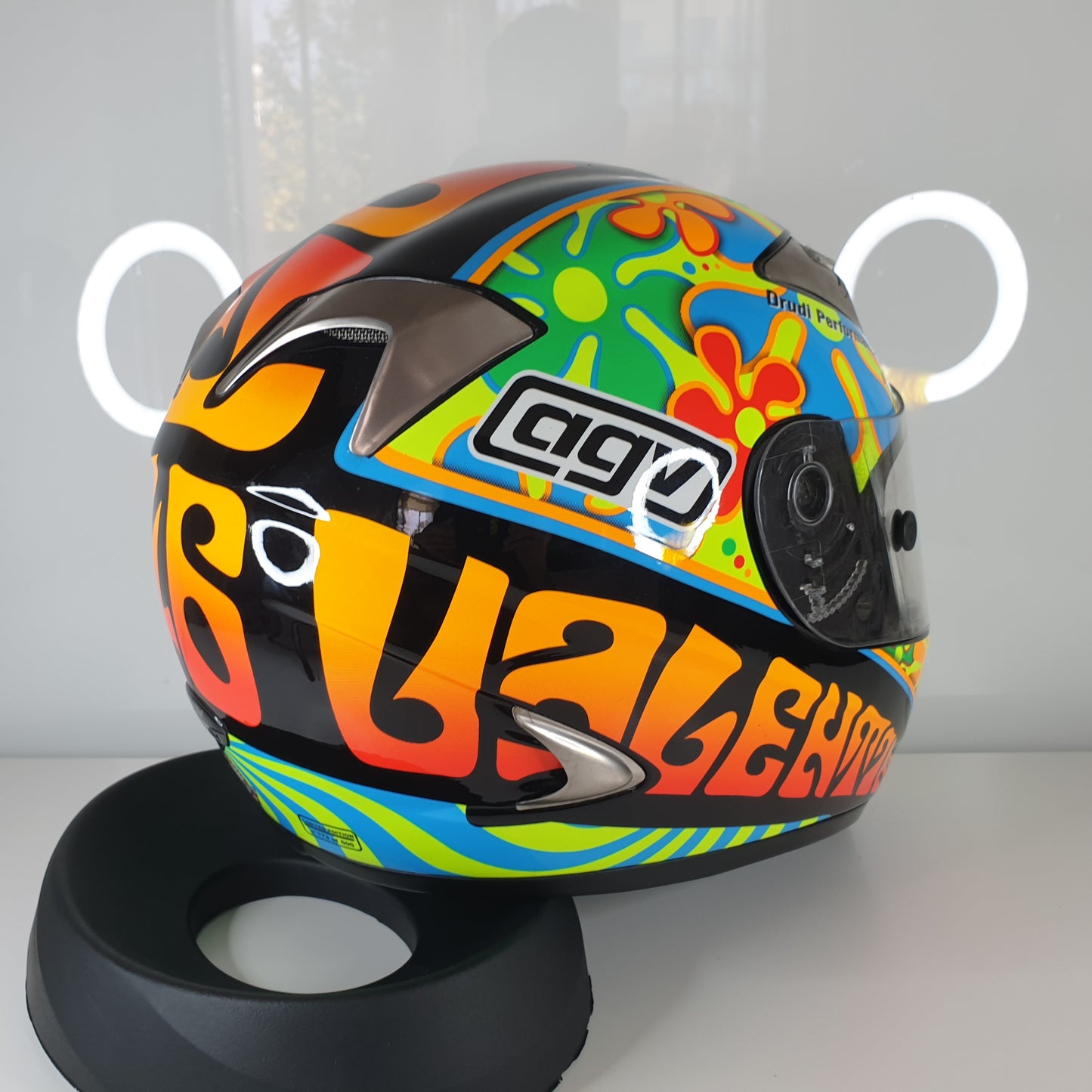 AGV Ti-Tech Valencia 2003 Signed