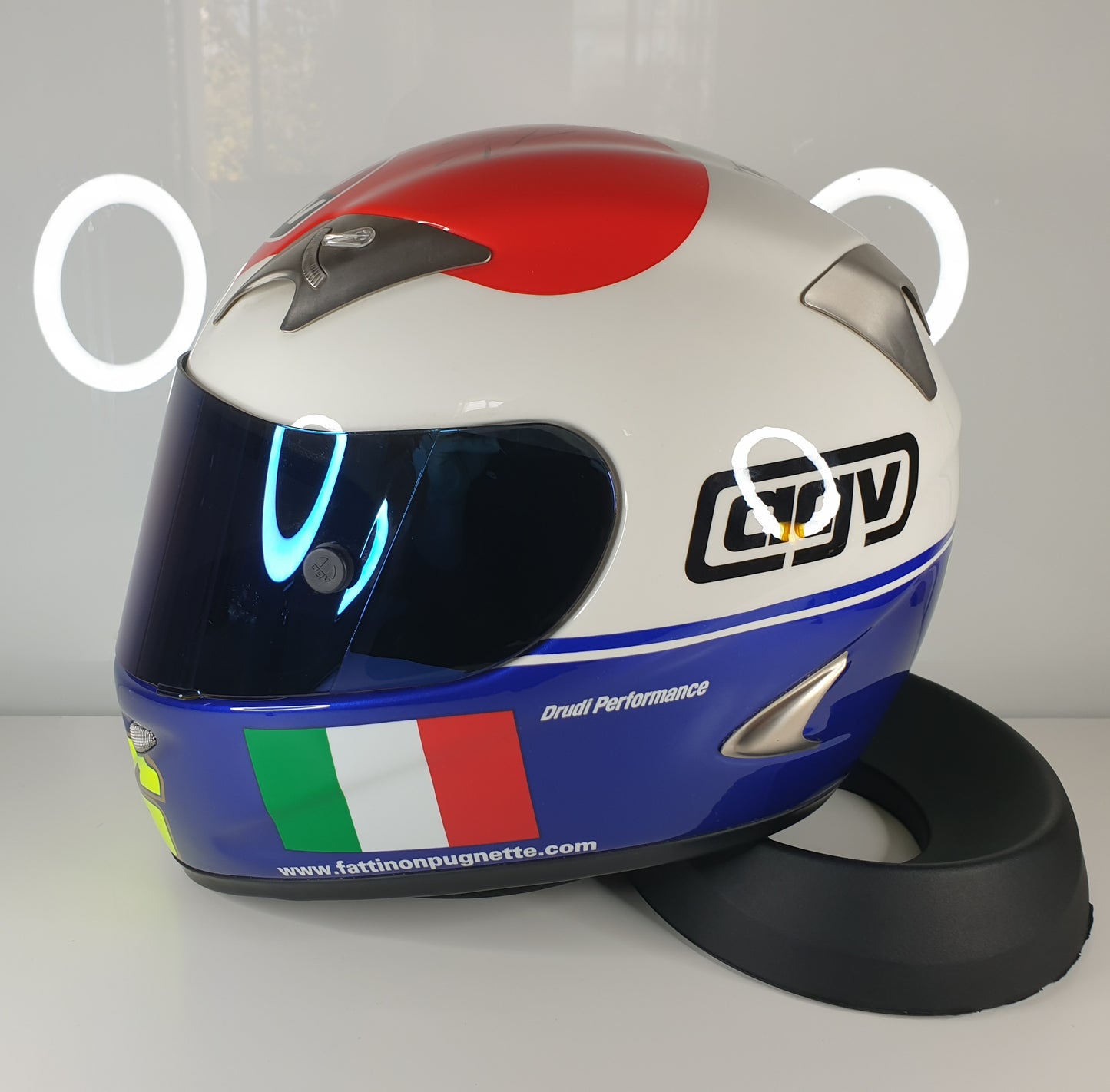 AGV Ti-Tech Mugello 2007 Valentino's Heart Signed