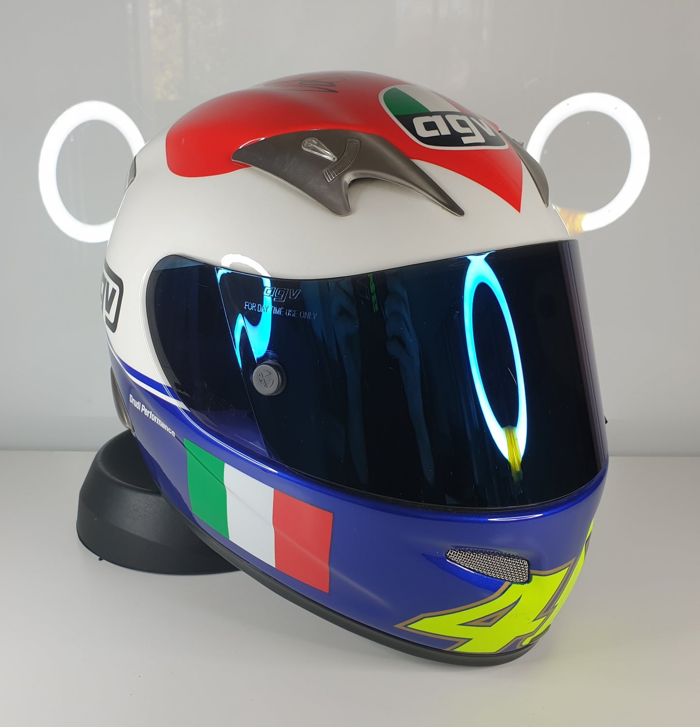 AGV Ti-Tech Mugello 2007 Valentino's Heart Signed