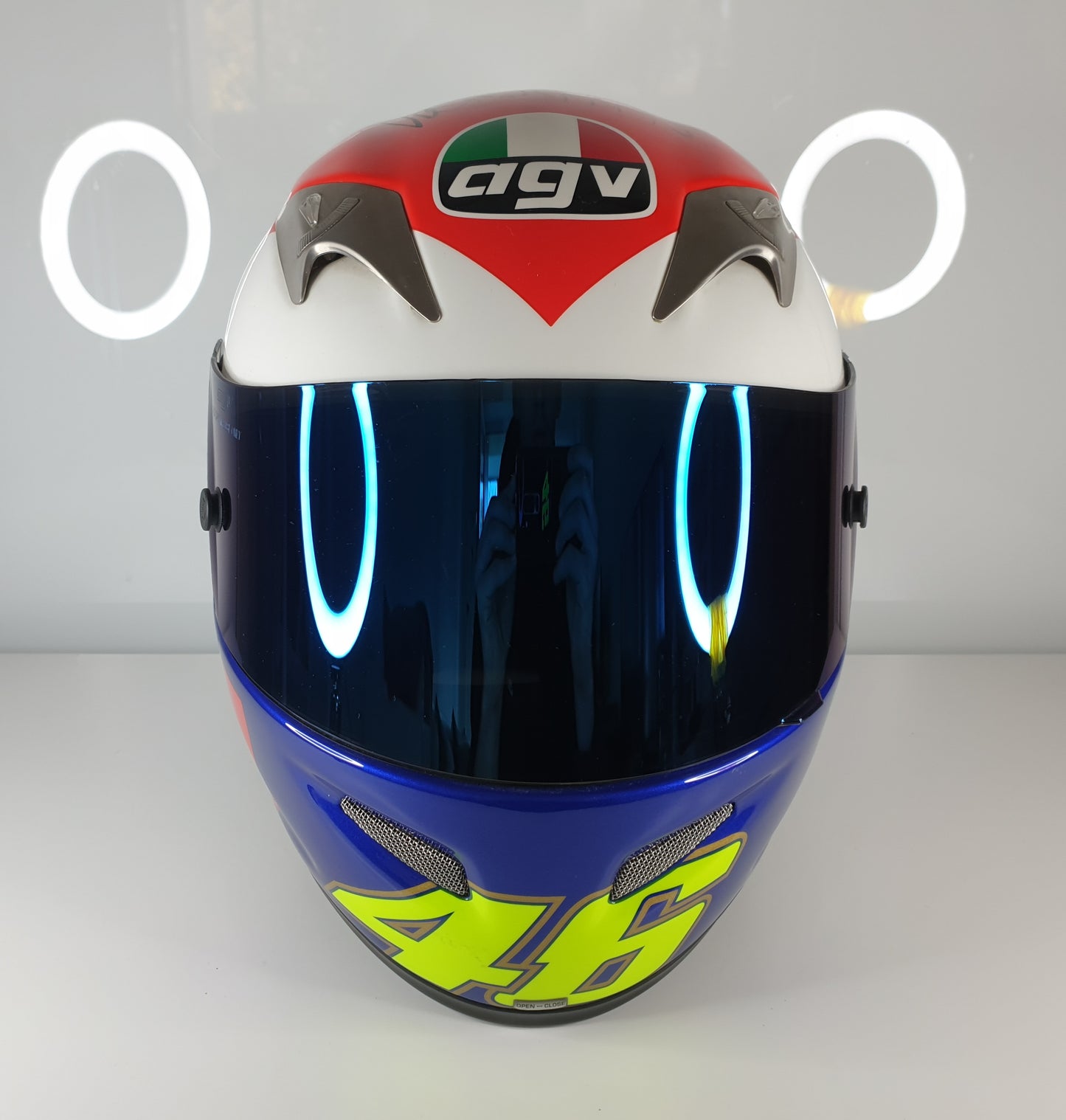 AGV Ti-Tech Mugello 2007 Valentino's Heart Signed