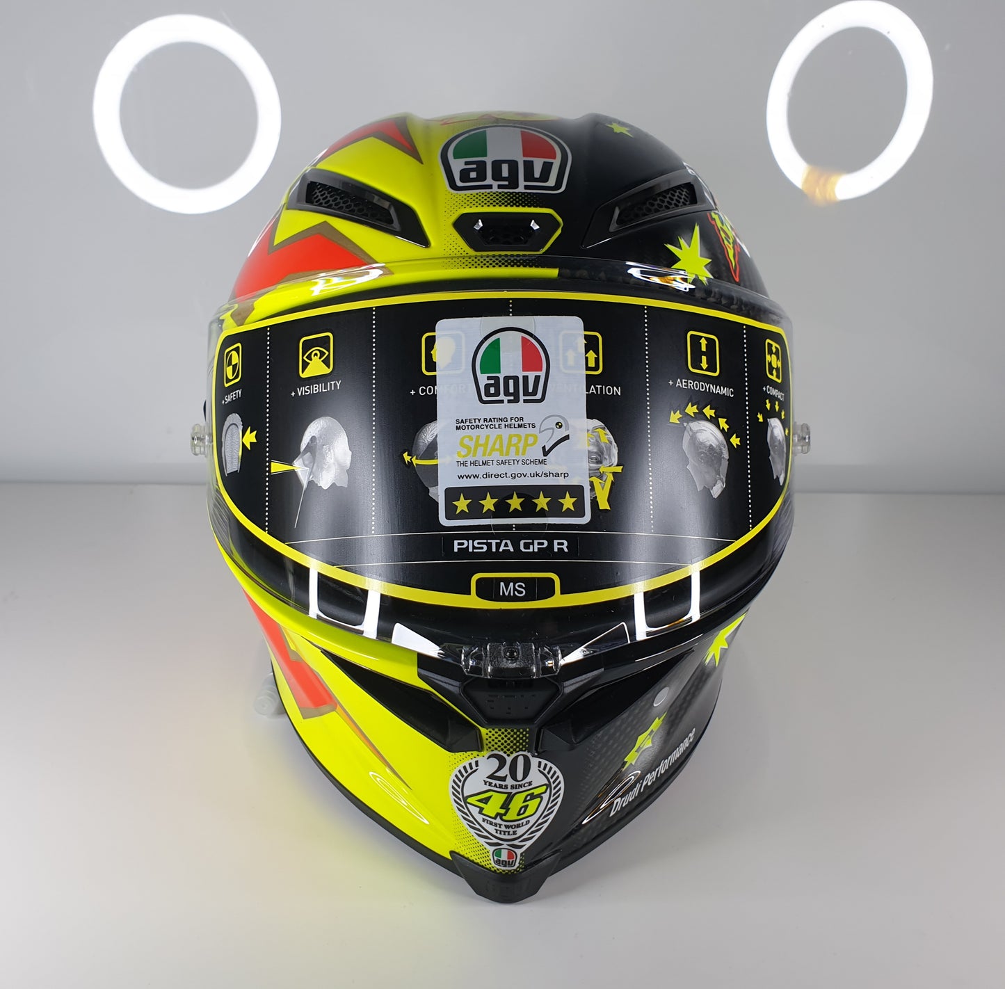 AGV Pista GP R 20 Years Rossi MS