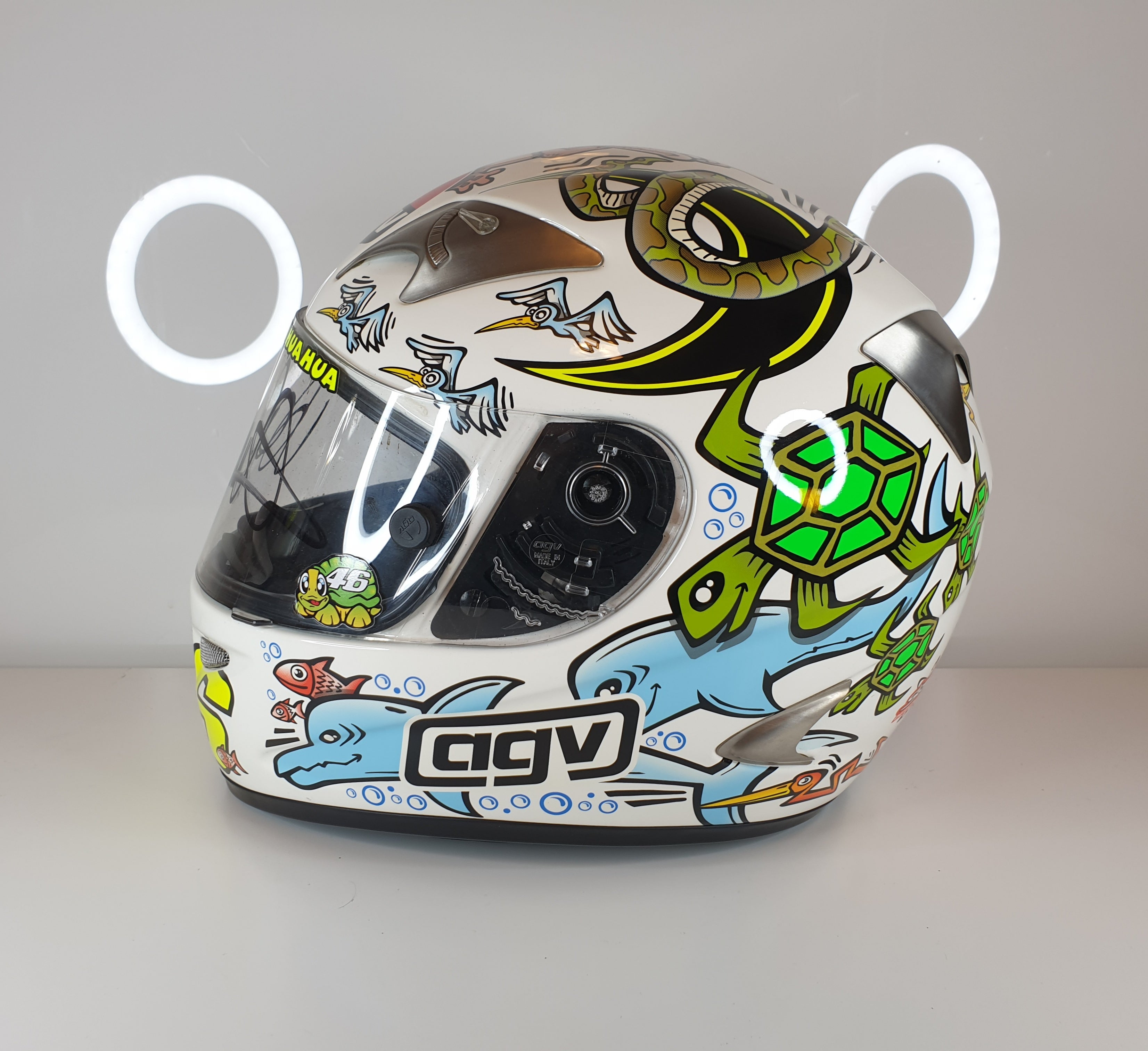 AGV Ti-Tech White Zoo