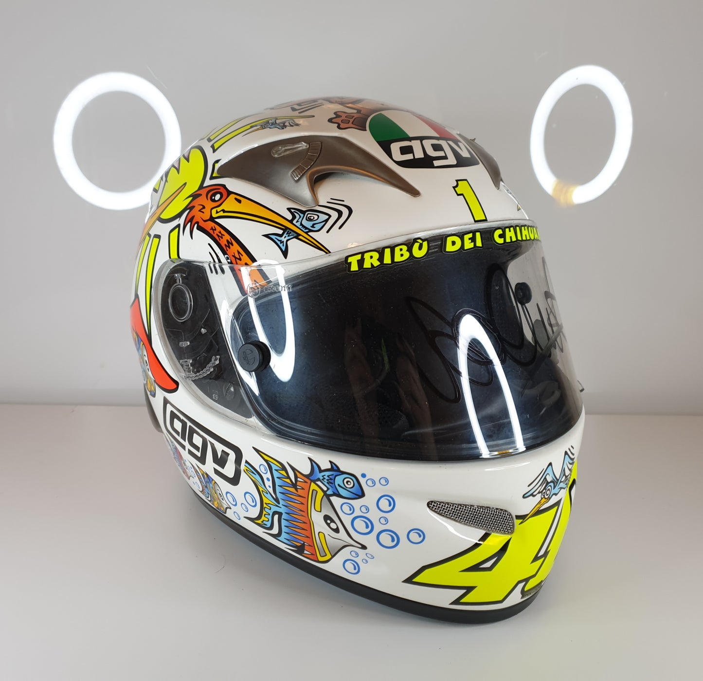 AGV Ti-Tech White Zoo