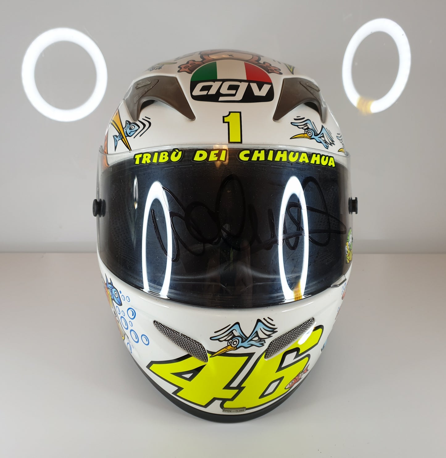 AGV Ti-Tech White Zoo